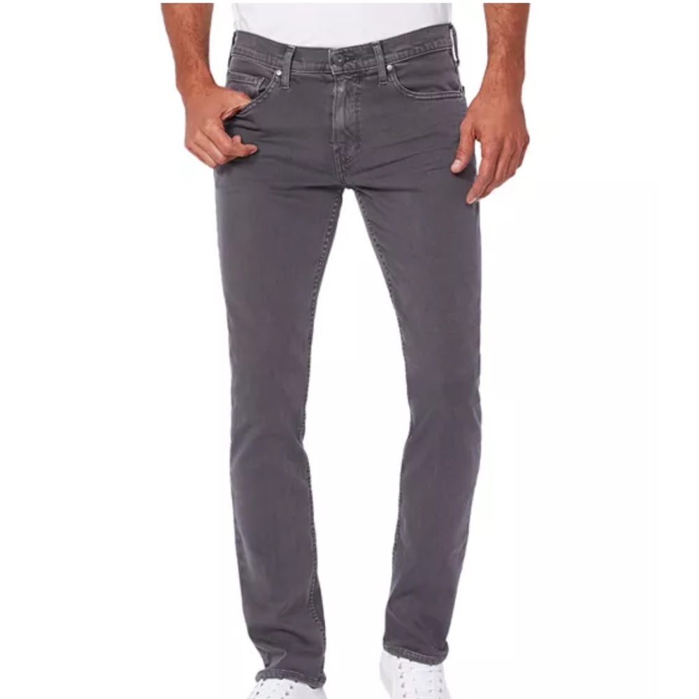 Paige Lennox jeans in Vintage Empire Grey, size 34